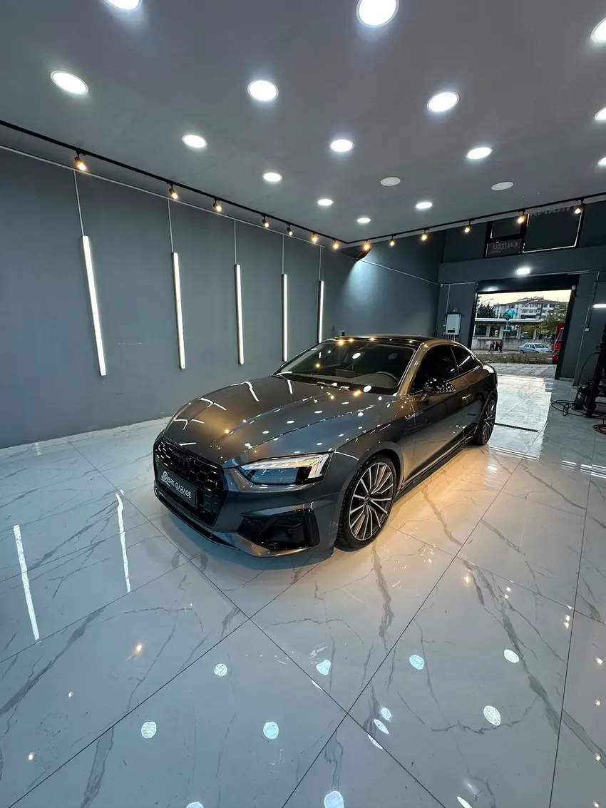 Audi A5 koyu gri seramik kaplama Bursa BRK Garage