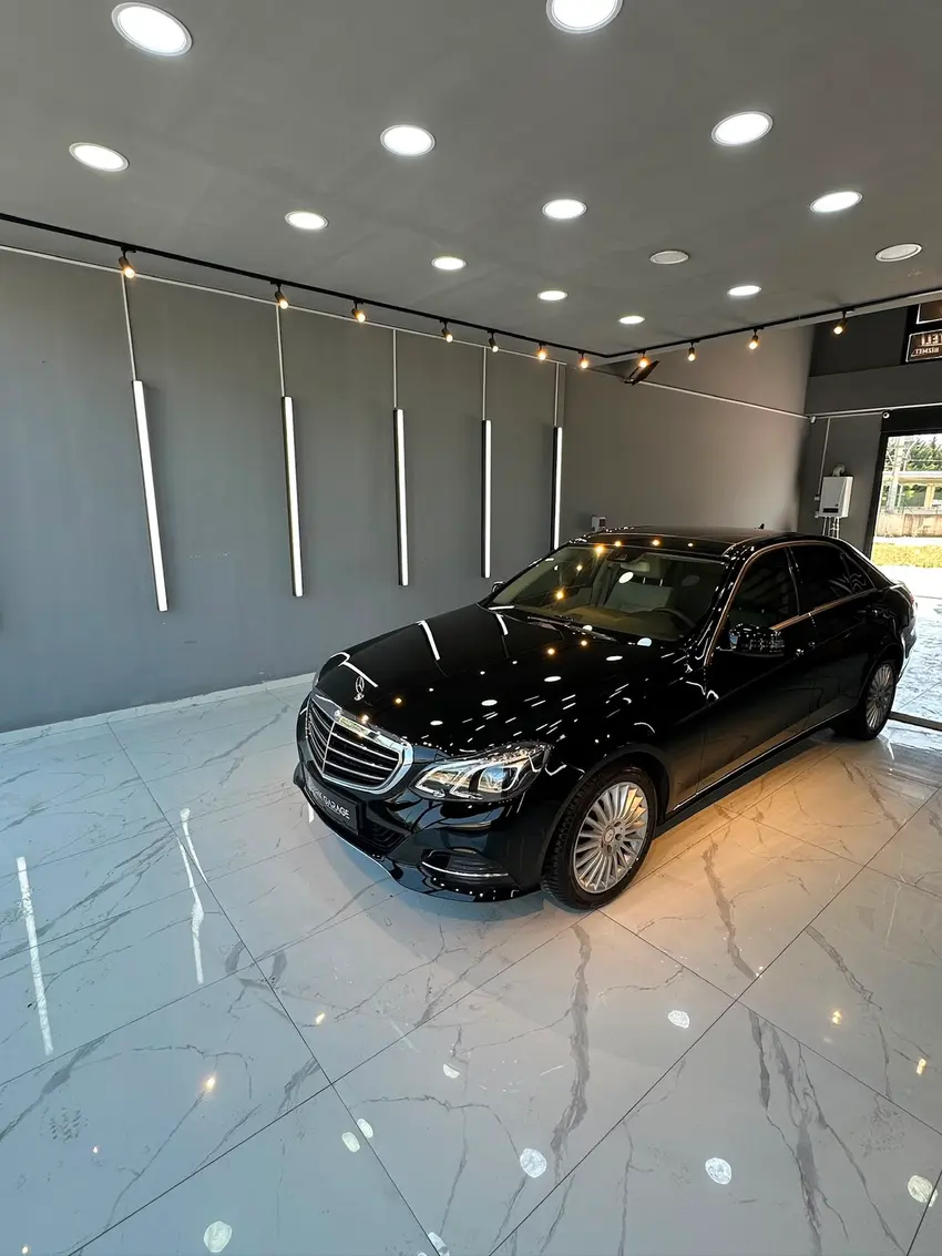 Mercedes S Serisi siyah detailing seramik Bursa BRK Garage