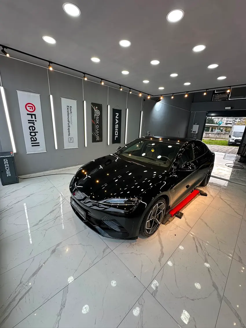 Kia EV siyah seramik kaplama Bursa BRK Garage
