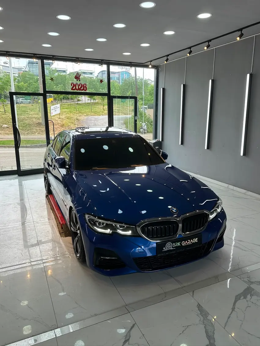 BMW 3 Serisi mavi seramik cila Bursa